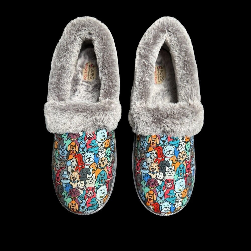 BOBS for Paws BOBS Too Cozy - Pooch Parade Slippers Size 10 New With Box